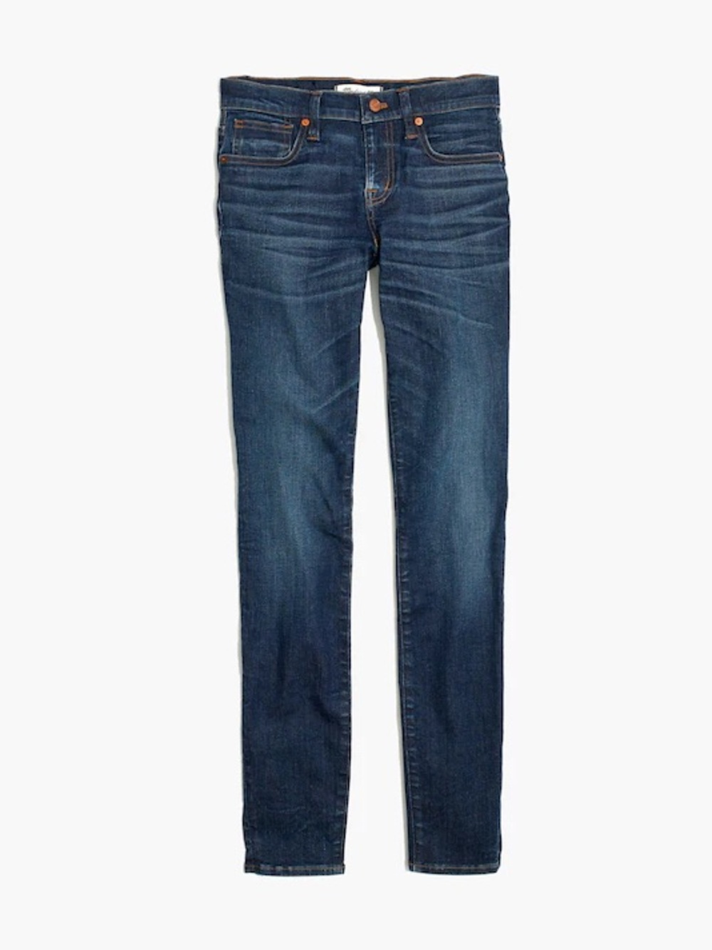 Madewell 8" Skinny Jeans in Ames Wash